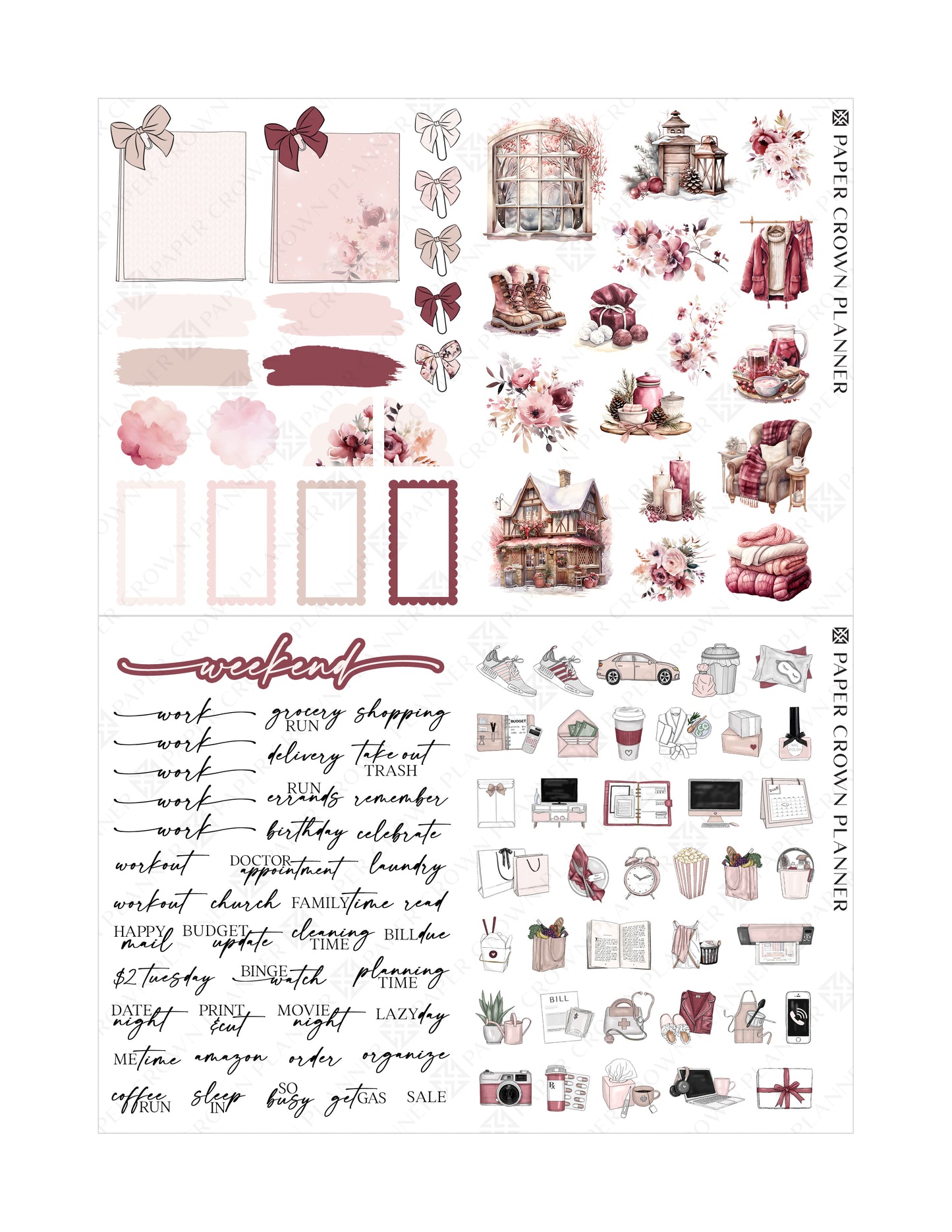 BERRY WINTER // Weekly Kit