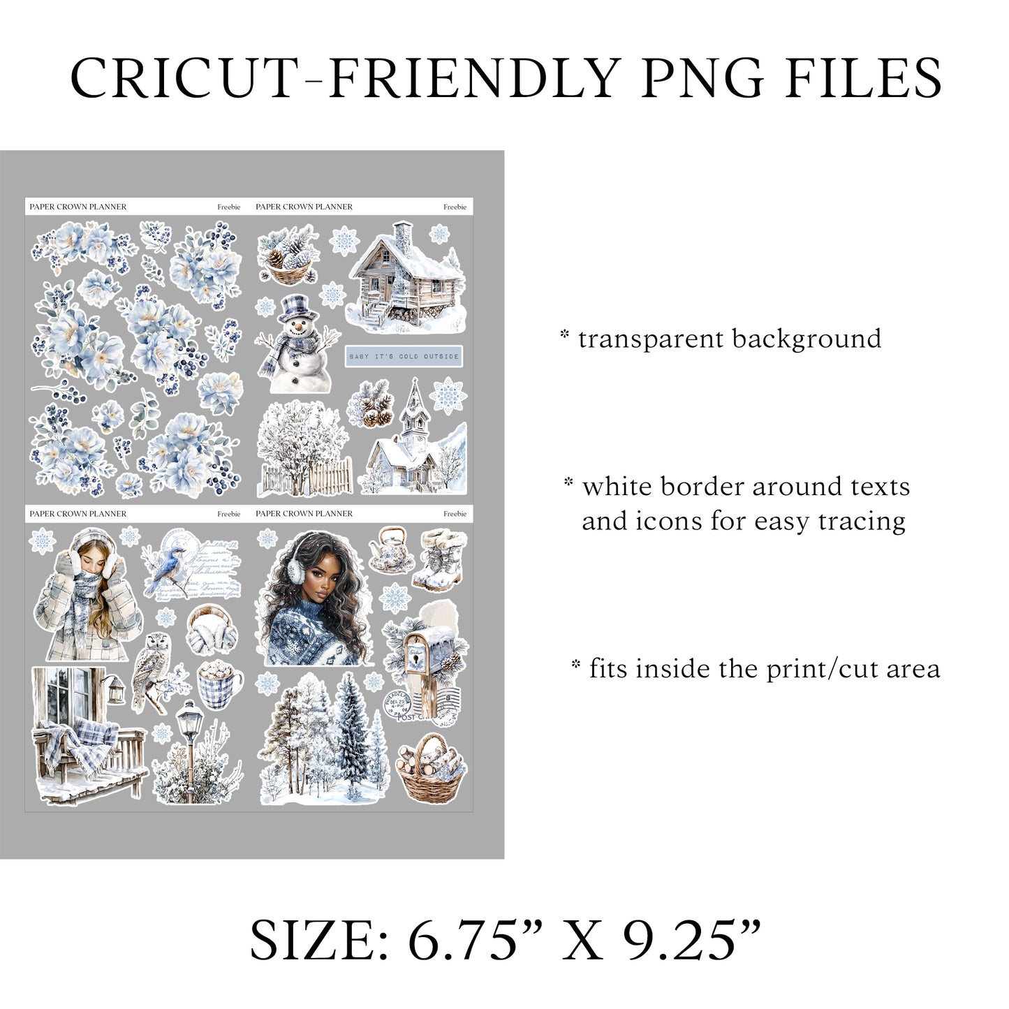 COLD OUTSIDE // Freebie