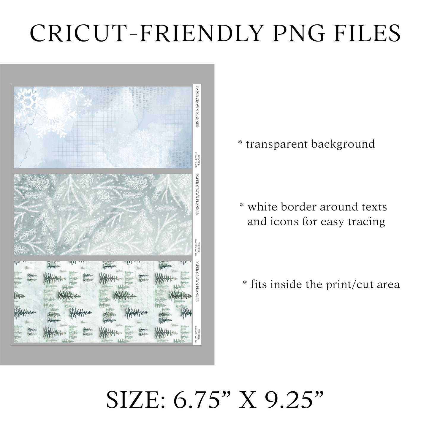 WINTER // Tearable Washi