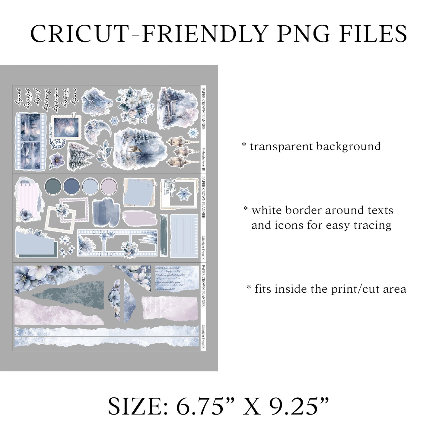 MIDNIGHT FROST // Journaling Kit