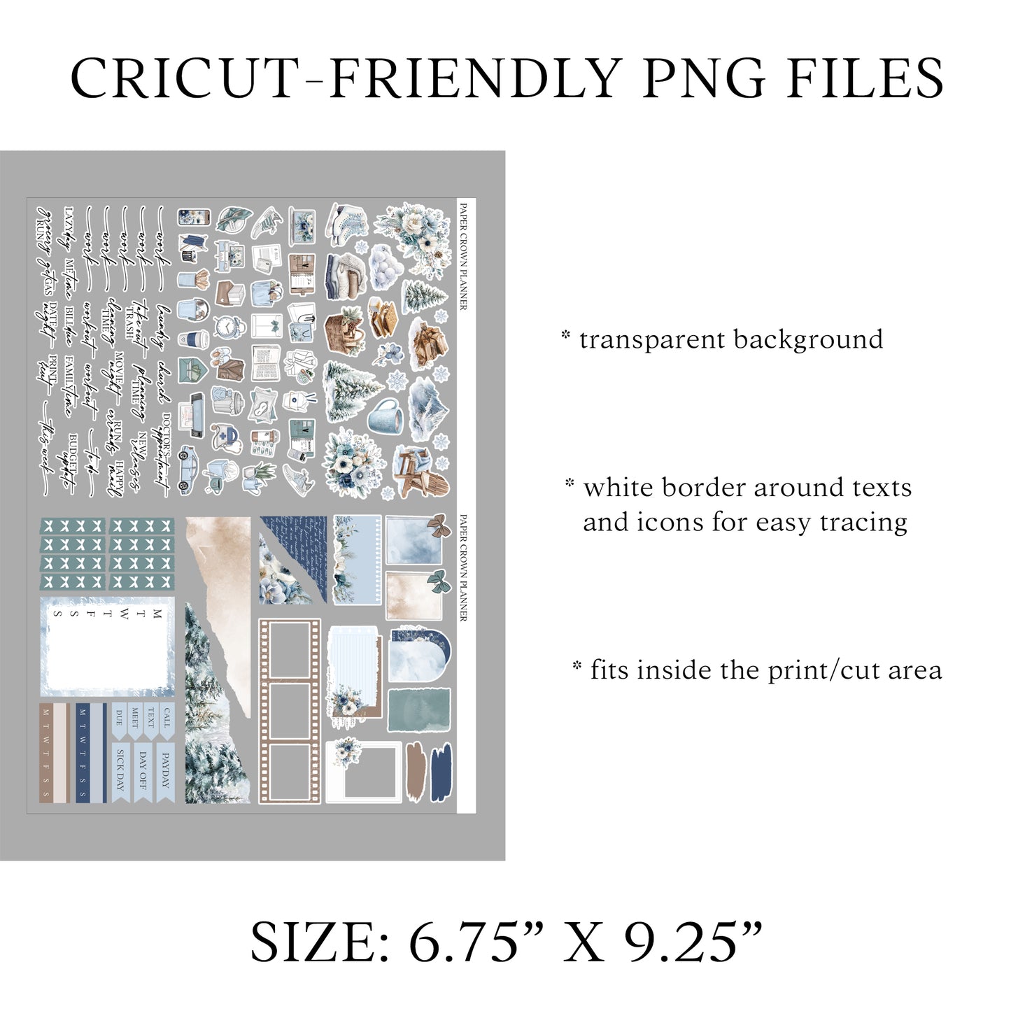 FROZEN LAKE // Weekly Kit