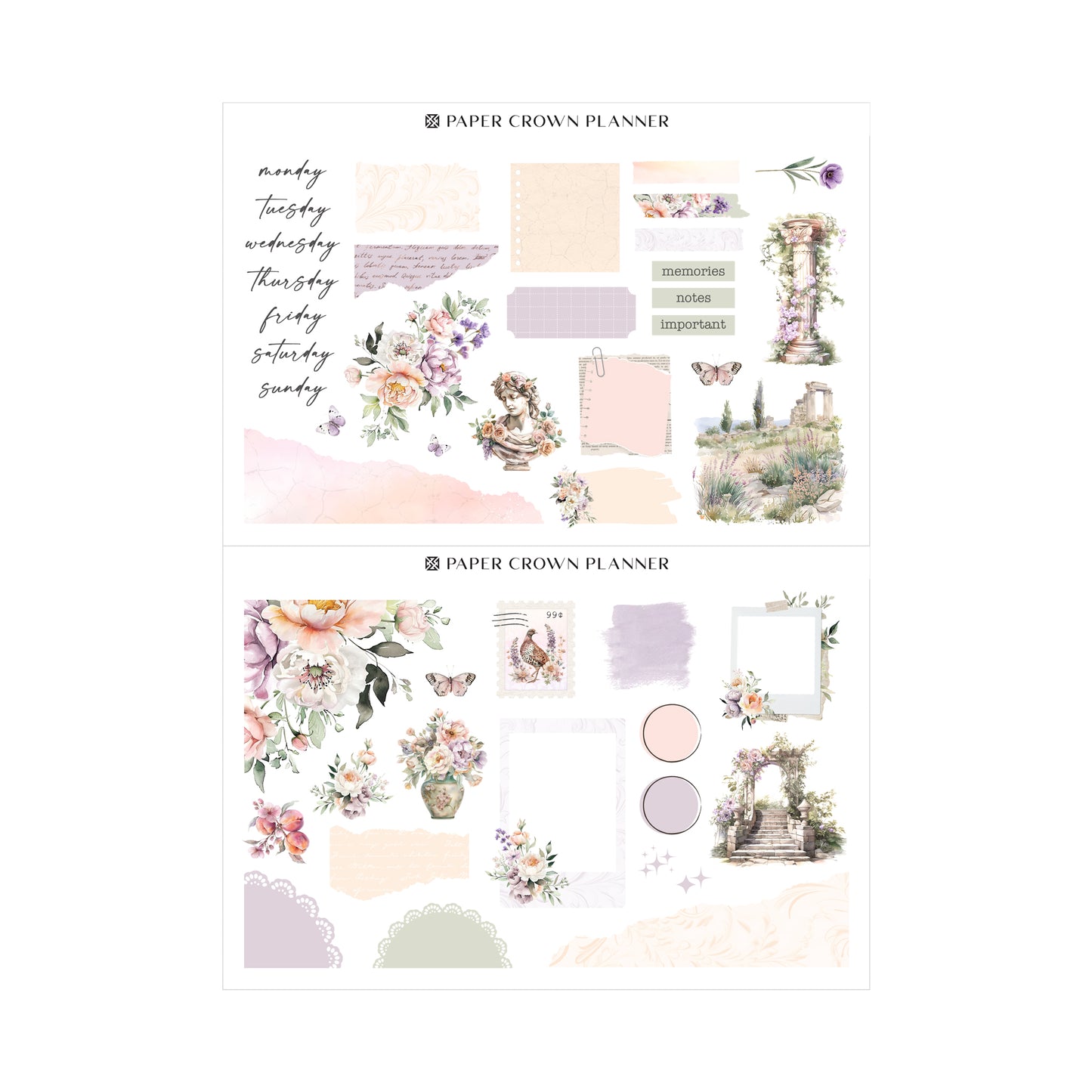 ANTIQUE GARDEN // Journaling Kit