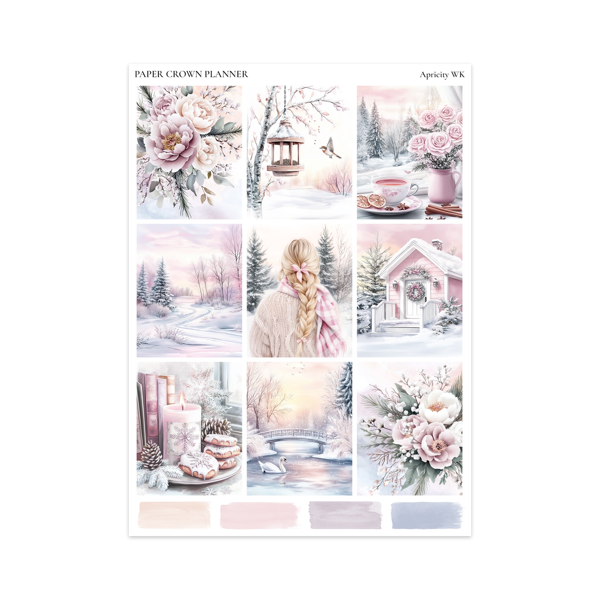 APRICITY // Weekly Kit – Paper Crown Planner