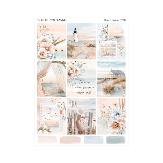 BEACH SERENITY // Weekly Kit