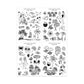 SUMMER DECO // Foil-Ready Stickers