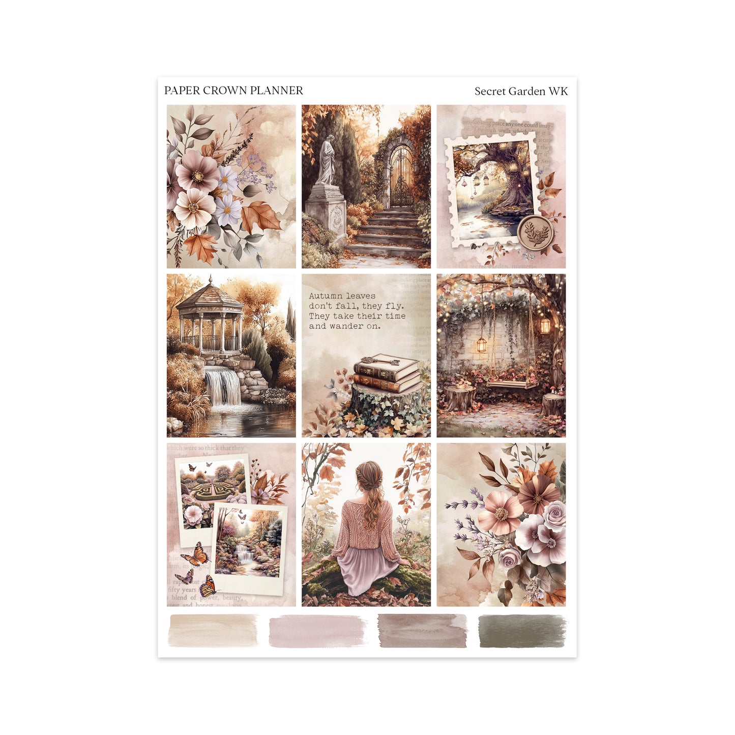 SECRET GARDEN // Weekly Kit