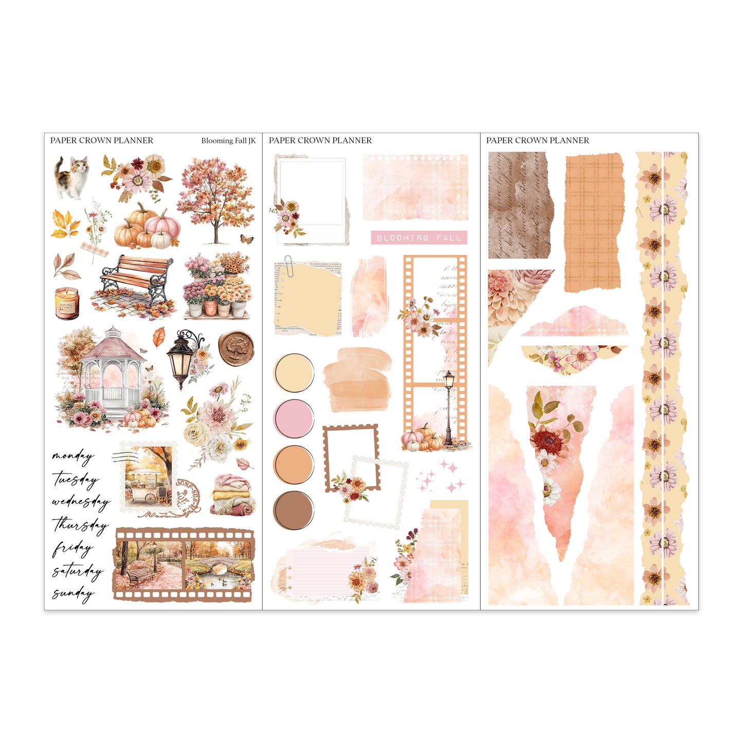 BLOOMING FALL // Journaling Kit
