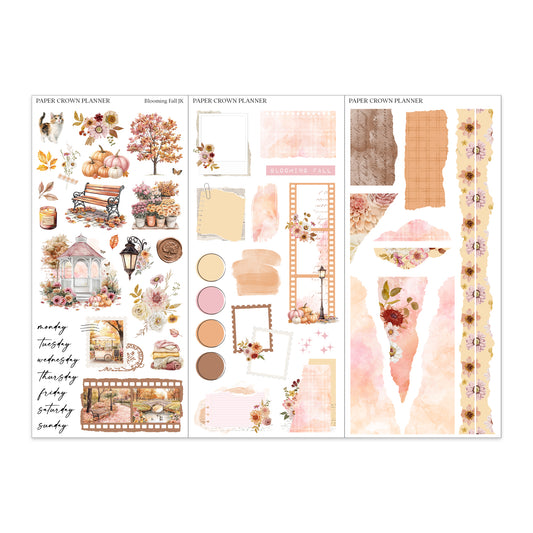 BLOOMING FALL // Journaling Kit