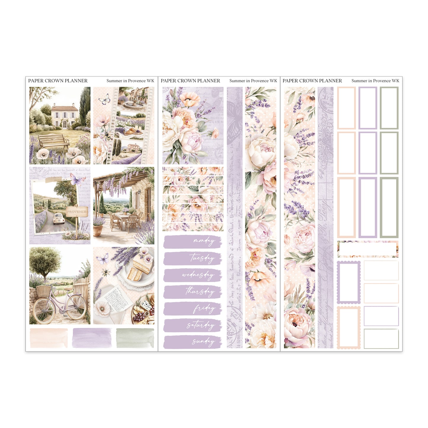 SUMMER IN PROVENCE // Weekly Kit