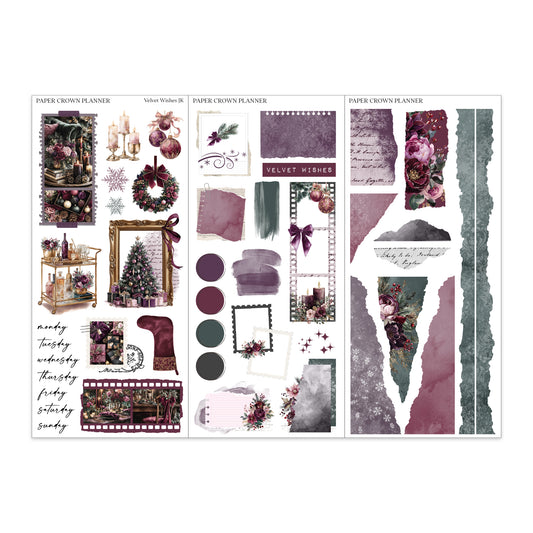 VELVET WISHES // Journaling Kit