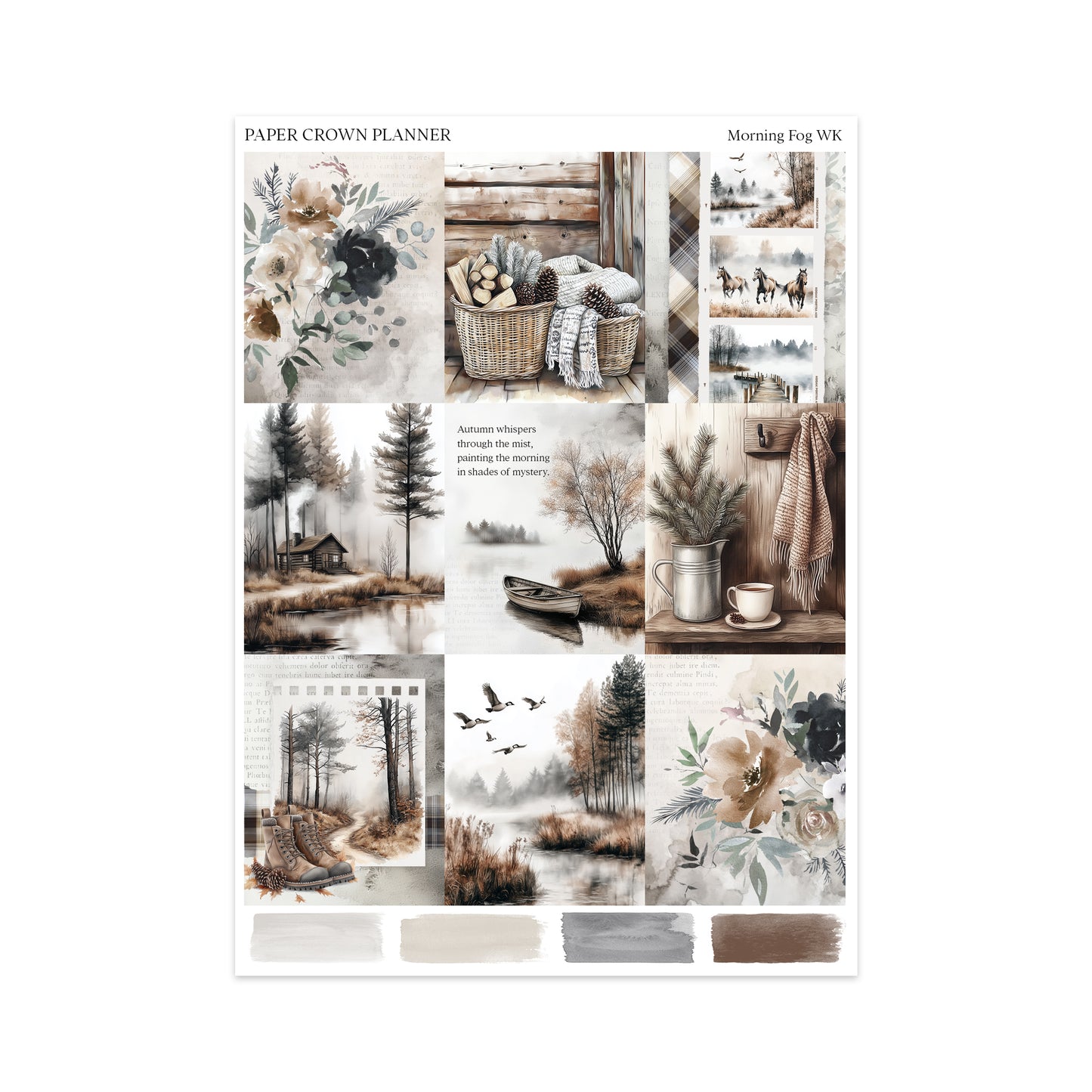 MORNING FOG // Weekly Kit