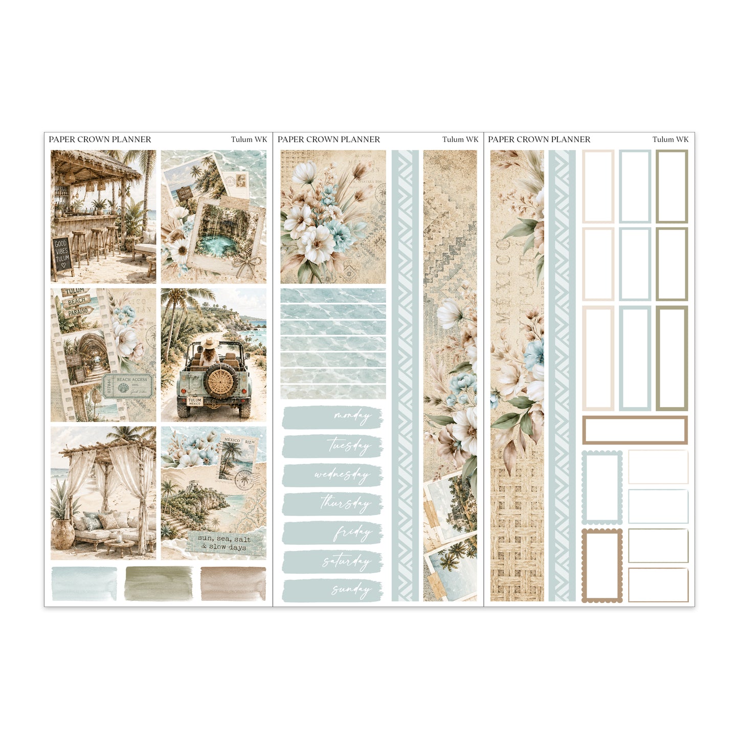 TULUM // Weekly Kit