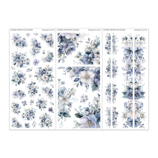 MIDNIGHT FROST // Floral Deco