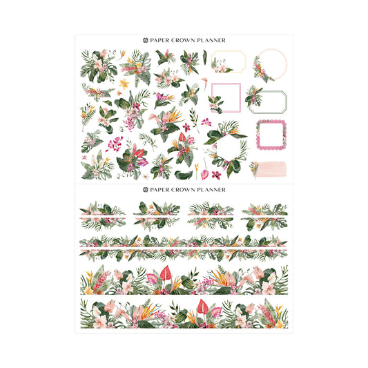TROPICAL HEAT // Floral Deco