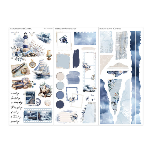 SEA STORM // Journaling Kit