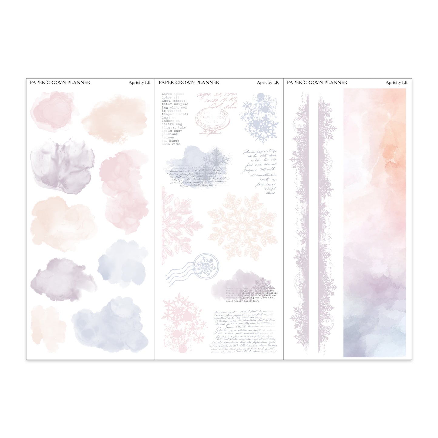 APRICITY // Layering Kit