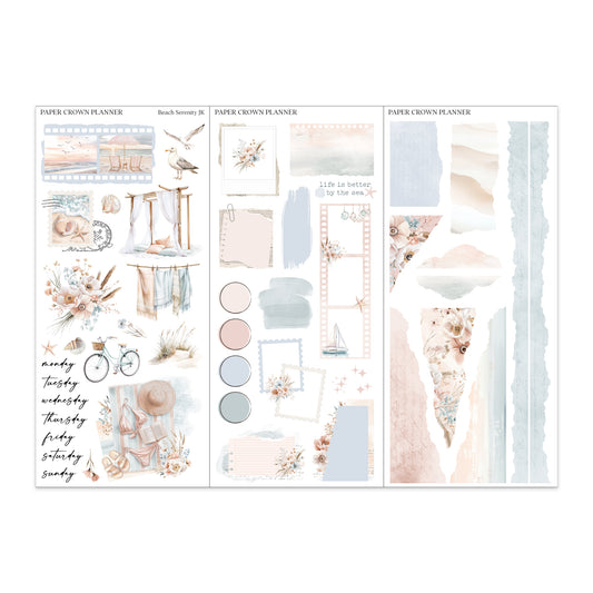 BEACH SERENITY // Journaling Kit