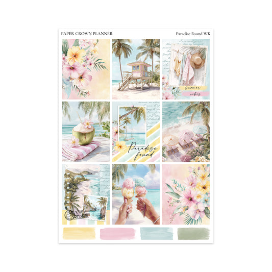 PARADISE FOUND // Weekly Kit