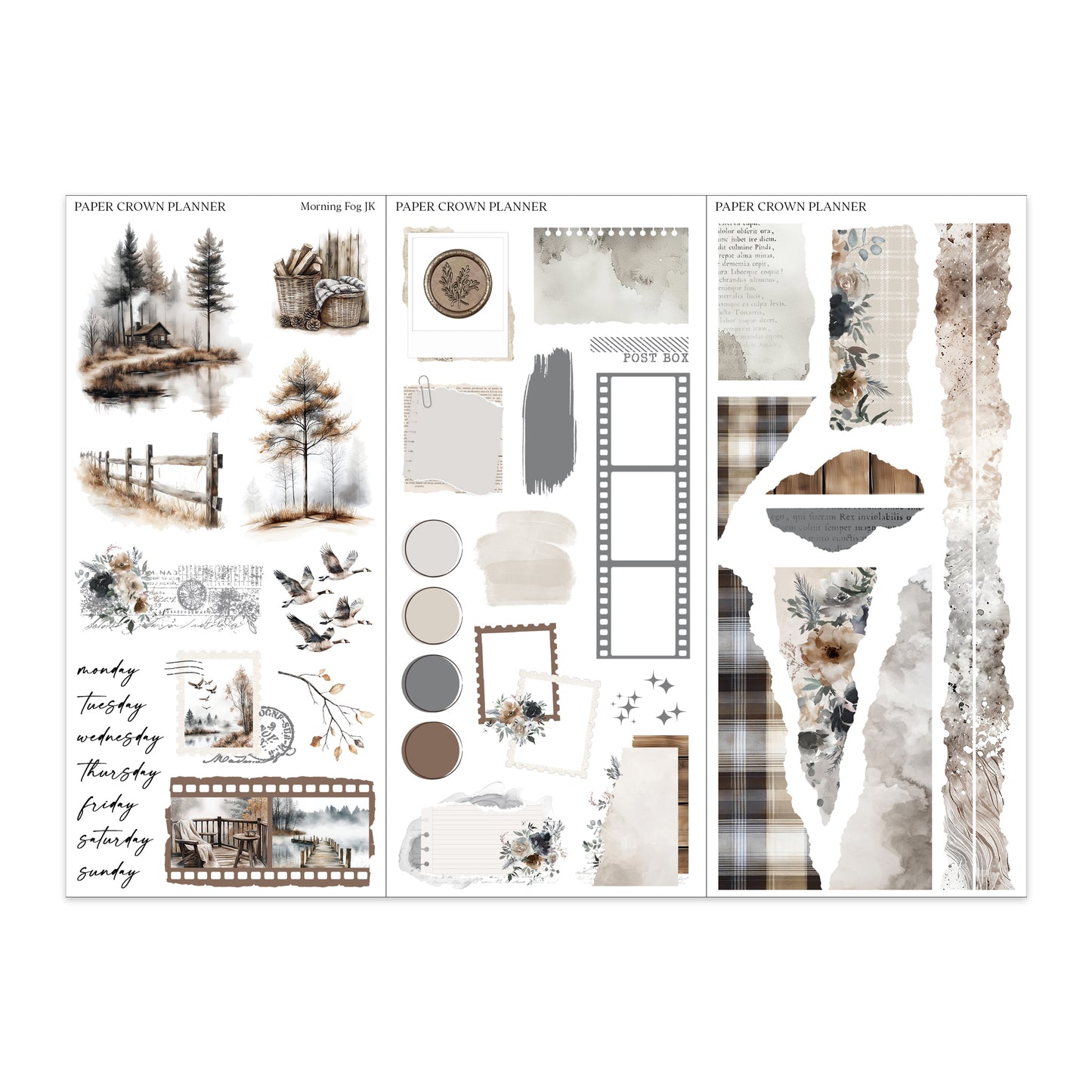 MORNING FOG // Journaling Kit