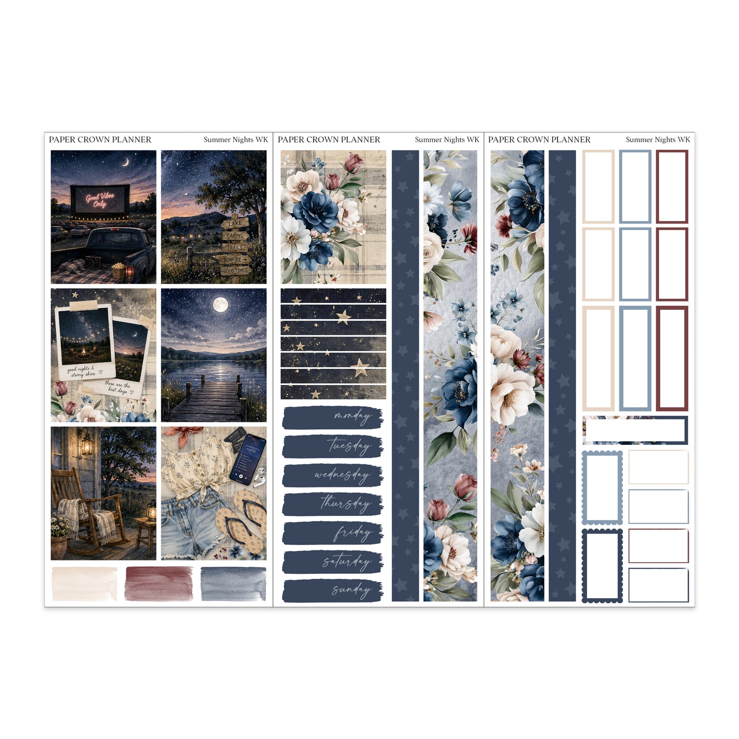 SUMMER NIGHTS // Weekly Kit