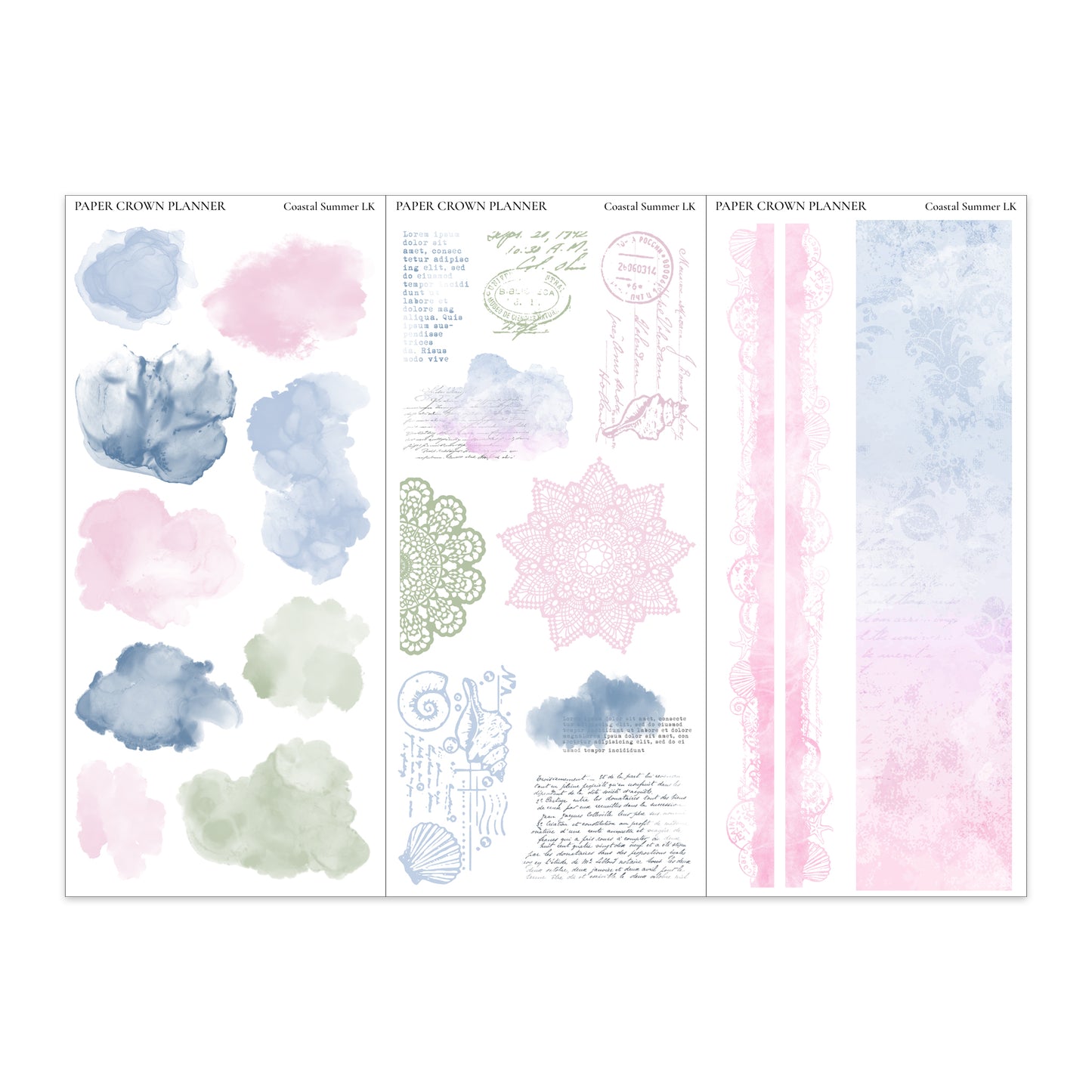COASTAL SUMMER // Collection Bundle
