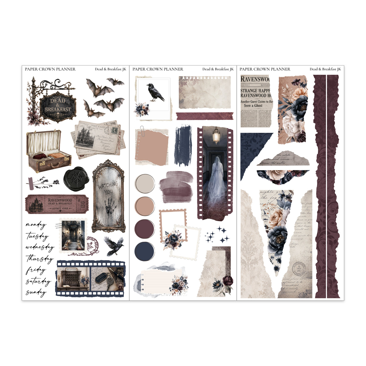 DEAD & BREAKFAST // Journaling Kit