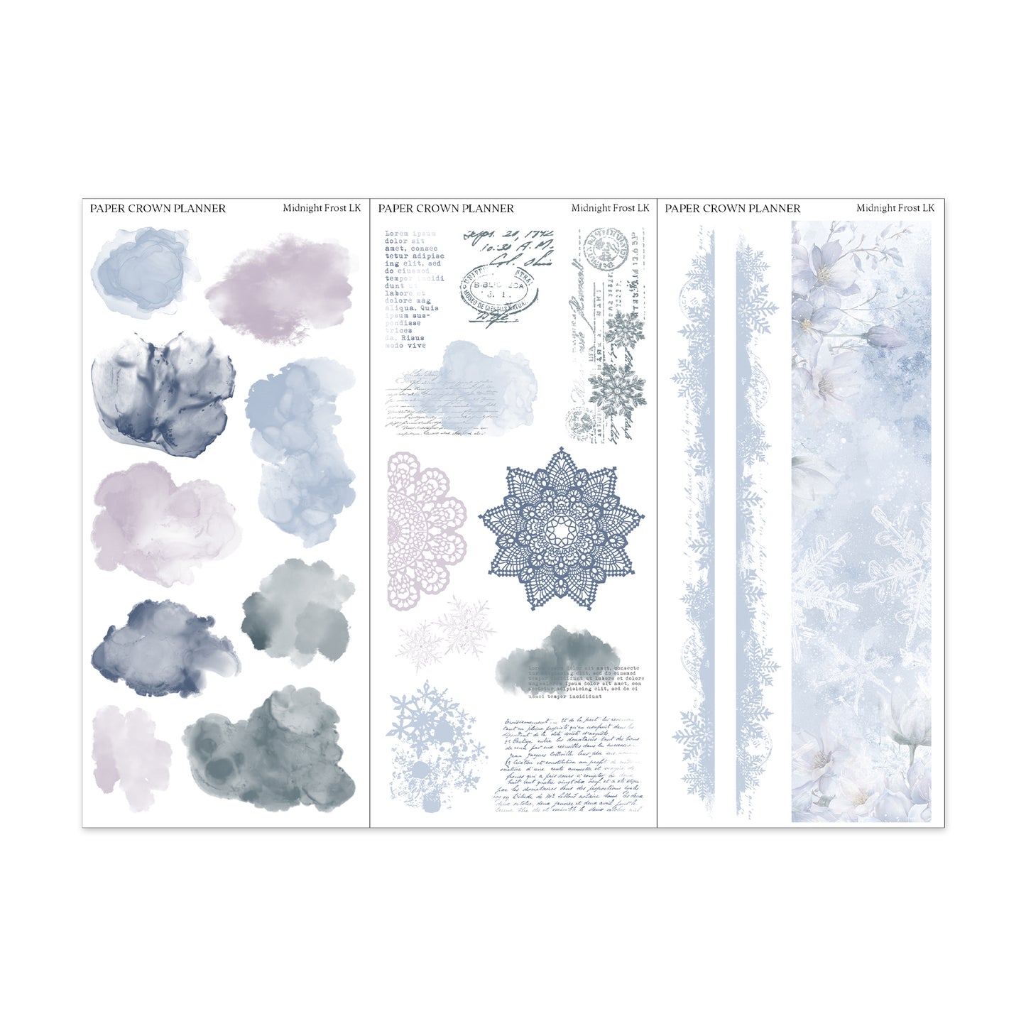 MIDNIGHT FROST // Layering Kit