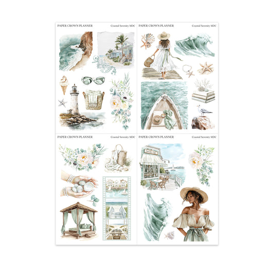 COASTAL SERENITY // Mini Deco Kit