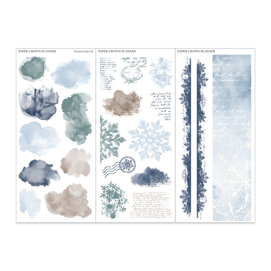 FROZEN LAKE // Layering Kit