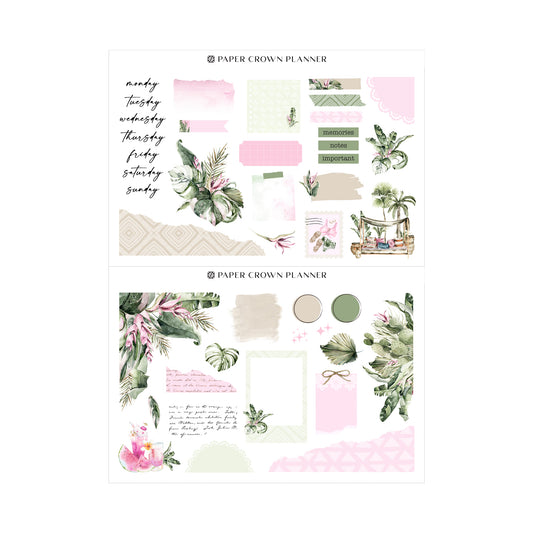 PINK OASIS // Journaling Kit