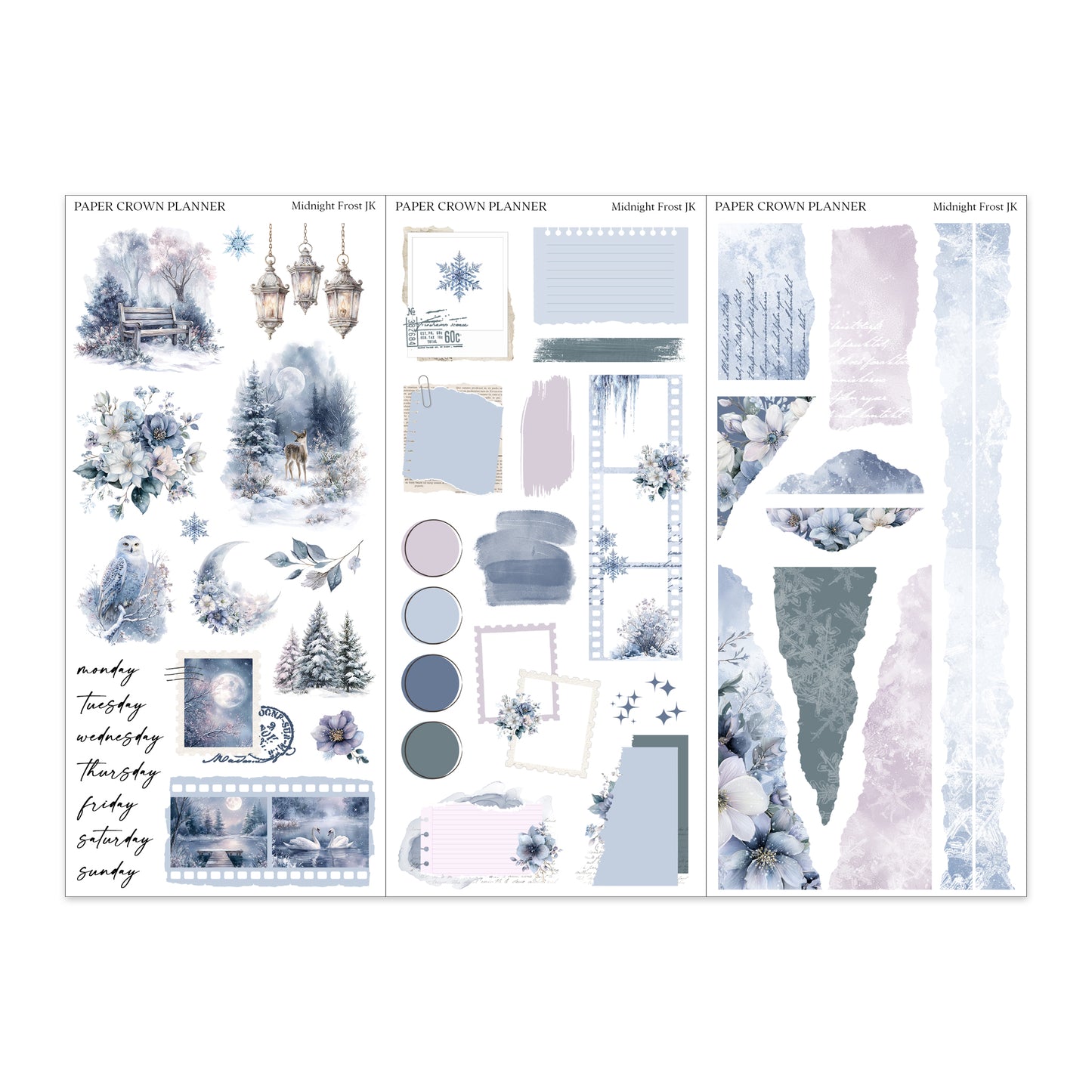 MIDNIGHT FROST // Journaling Kit
