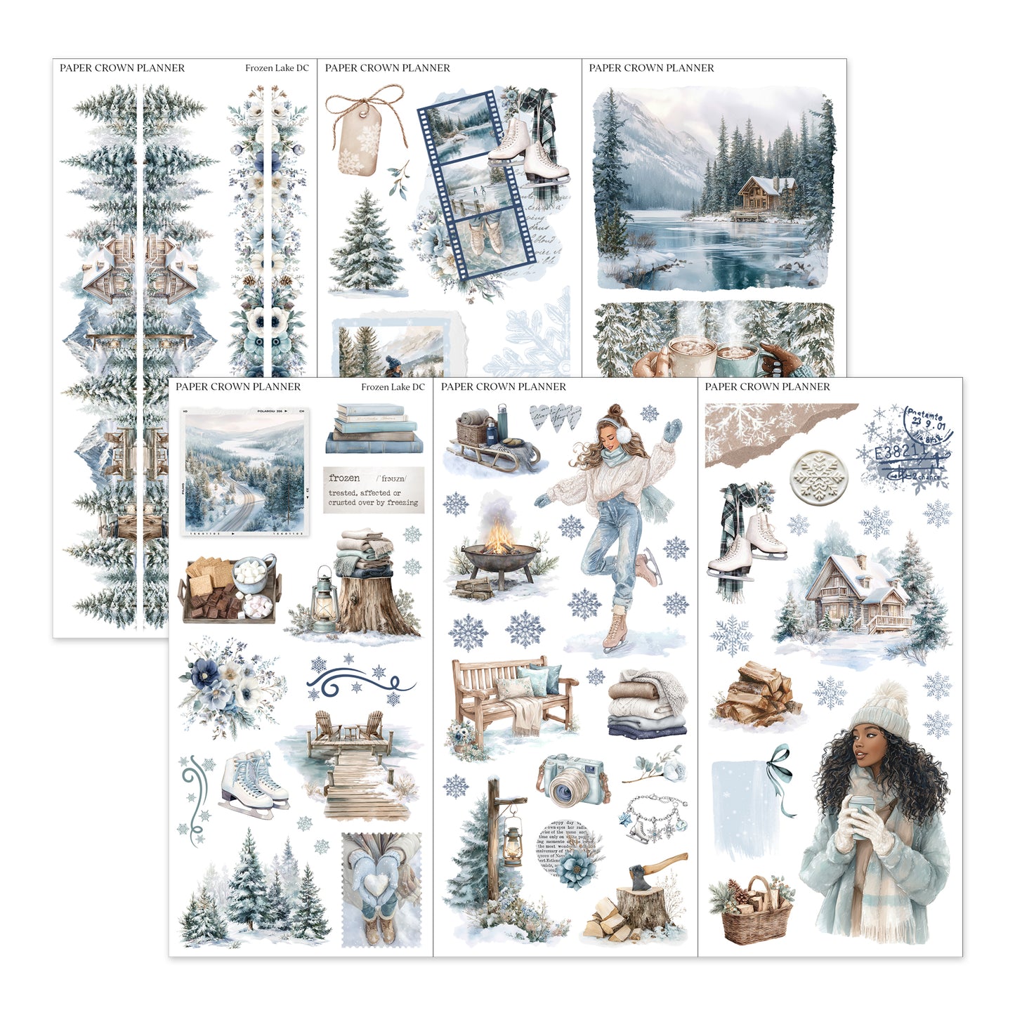 FROZEN LAKE // Deco Kit