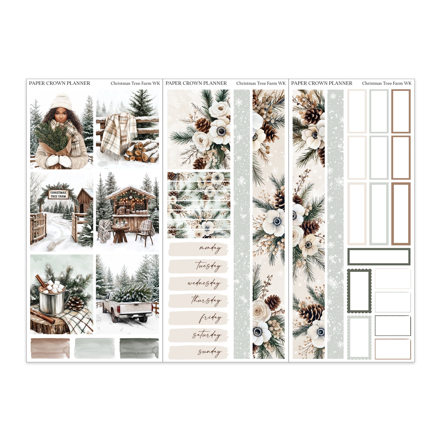 CHRISTMAS TREE FARM // Weekly Kit