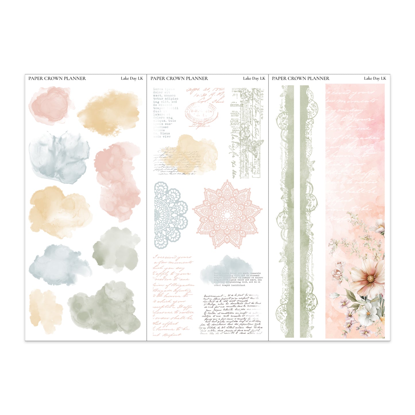LAKE DAY // Collection Bundle