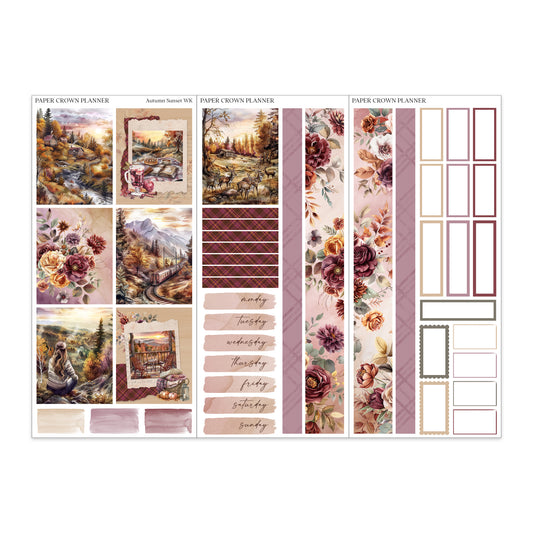 AUTUMN SUNSET // Weekly Kit Add-on