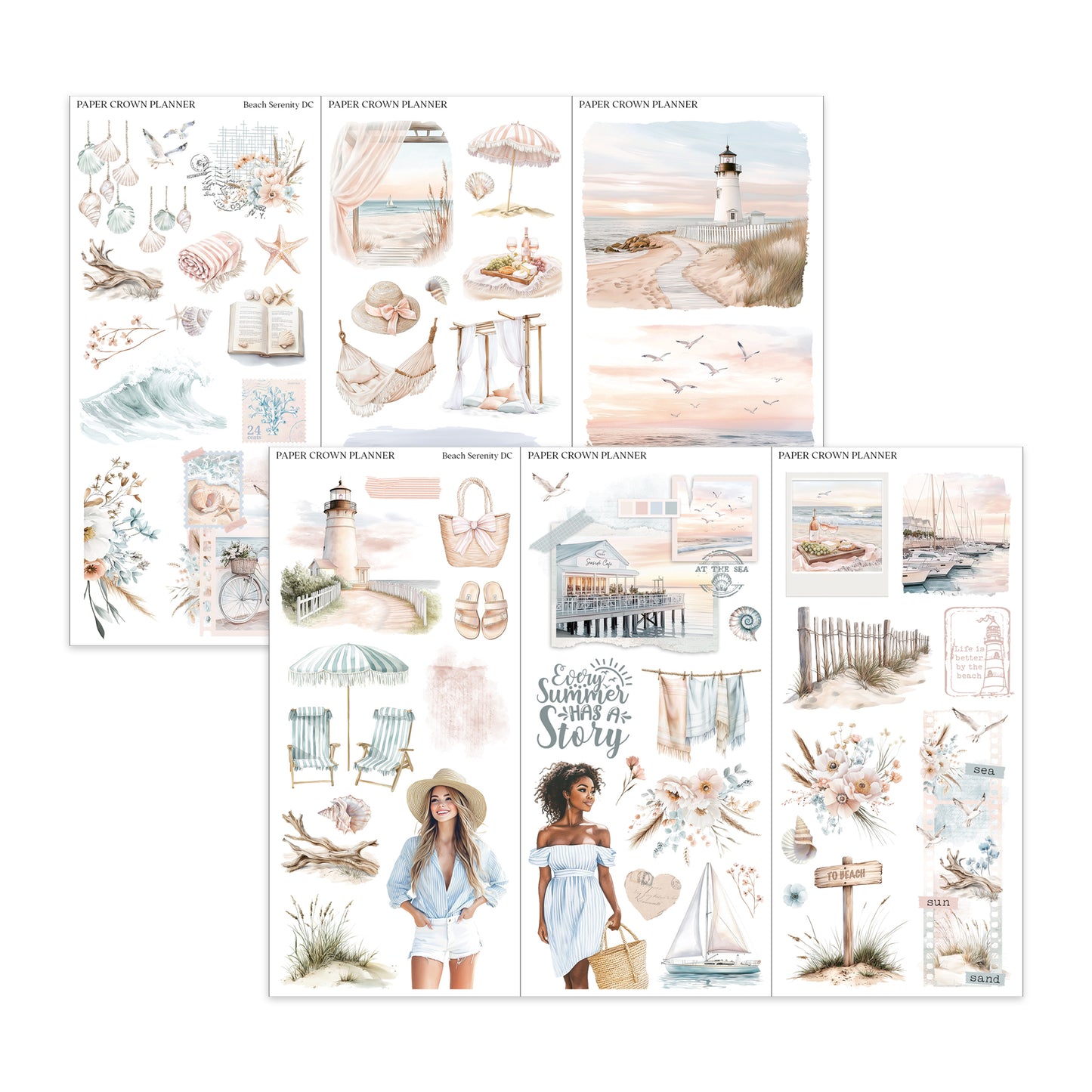 BEACH SERENITY // Deco Kit