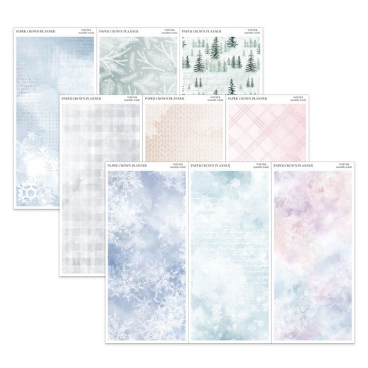 WINTER // Tearable Washi