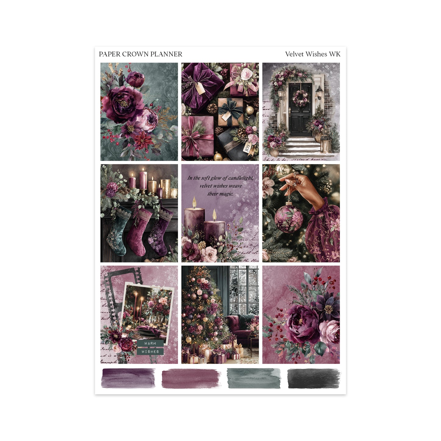 VELVET WISHES // Weekly Kit