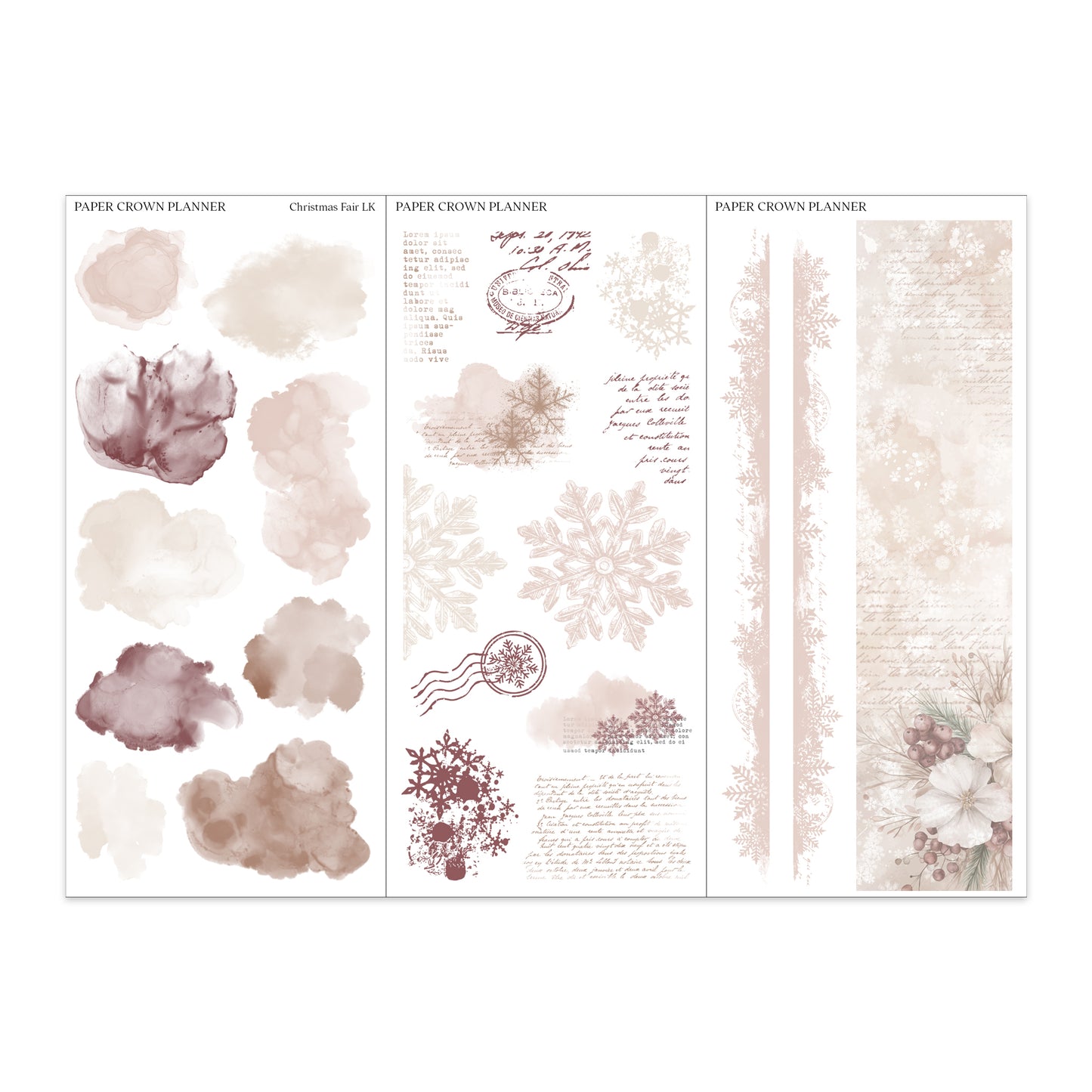 CHRISTMAS FAIR // Layering Kit