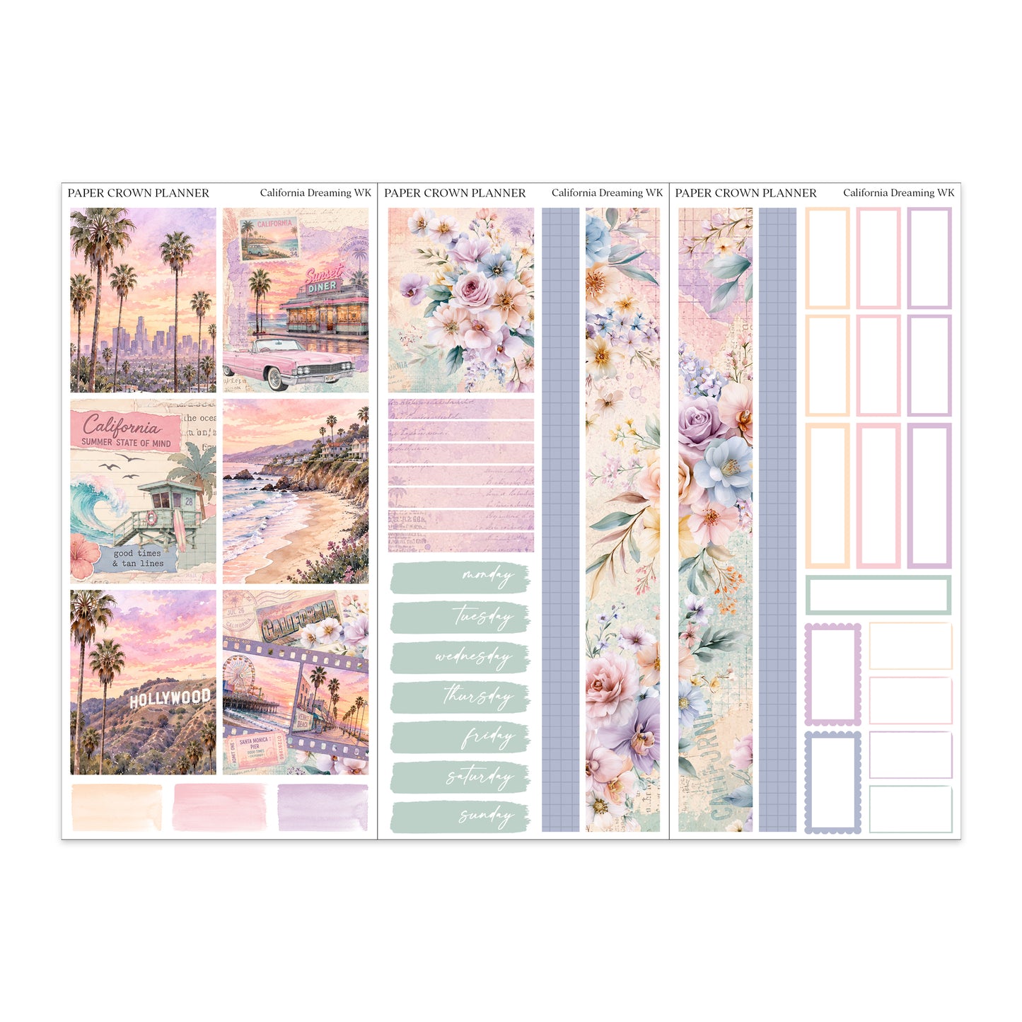 CALIFORNIA DREAMING // Weekly Kit