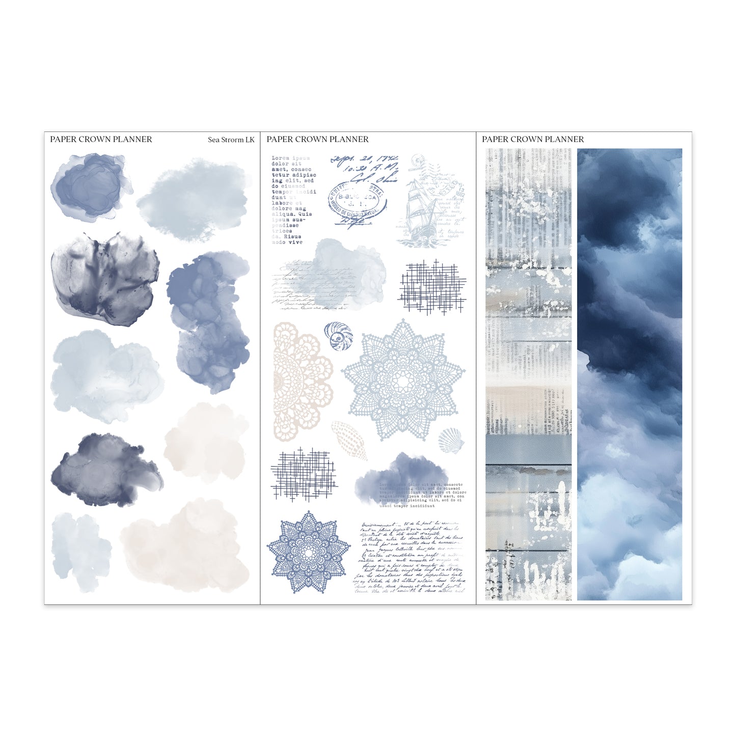 SEA STORM // Layering Kit