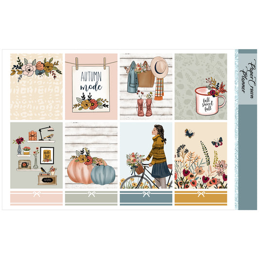 AUTUMN MODE // Weekly Planner Stickers