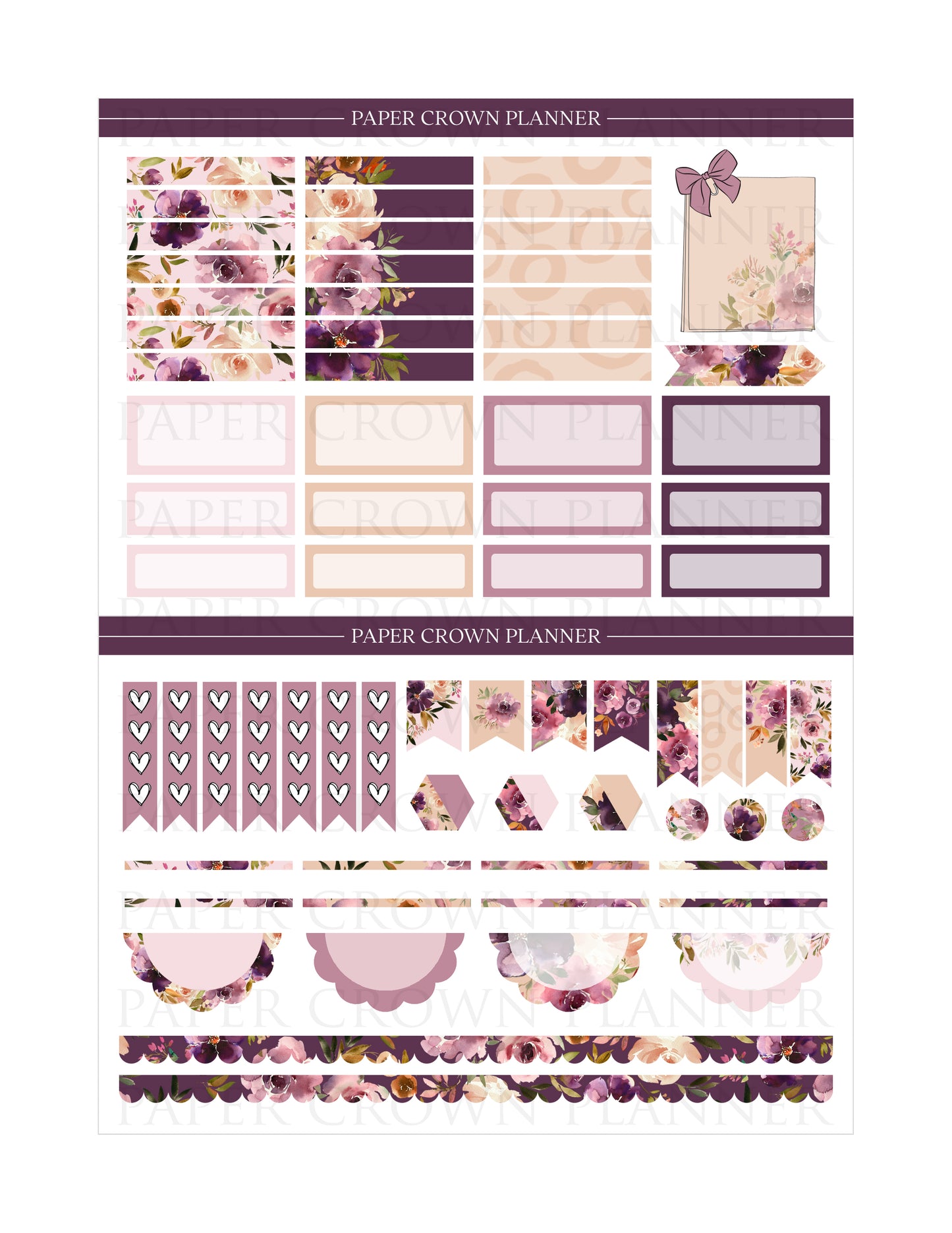 FLORAL Deco Stickers