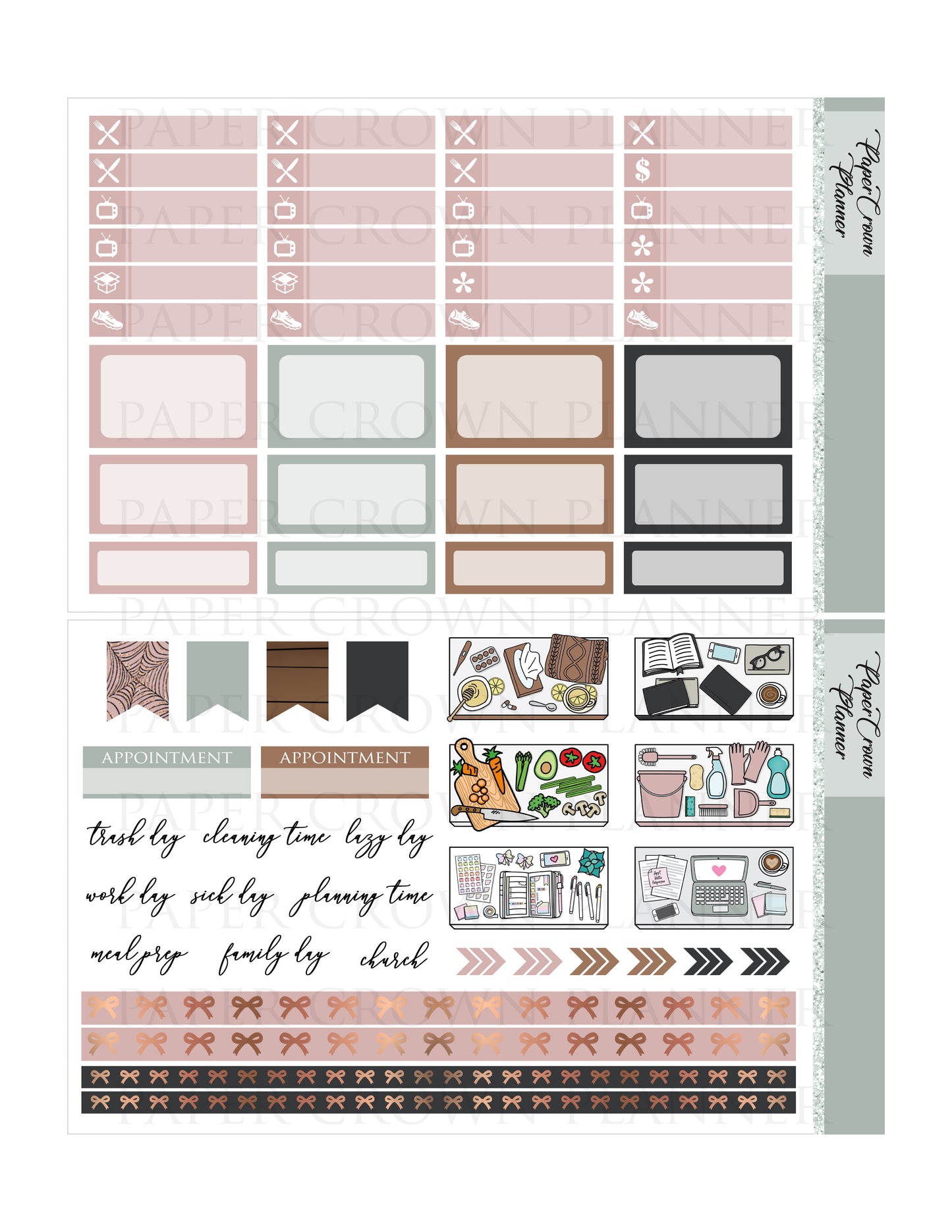 WITCHES BREW // Weekly Planner Stickers