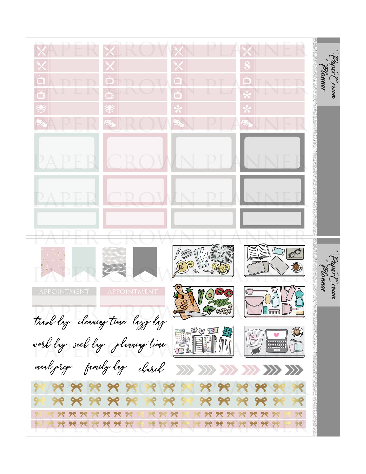 BABY // Weekly Planner Stickers