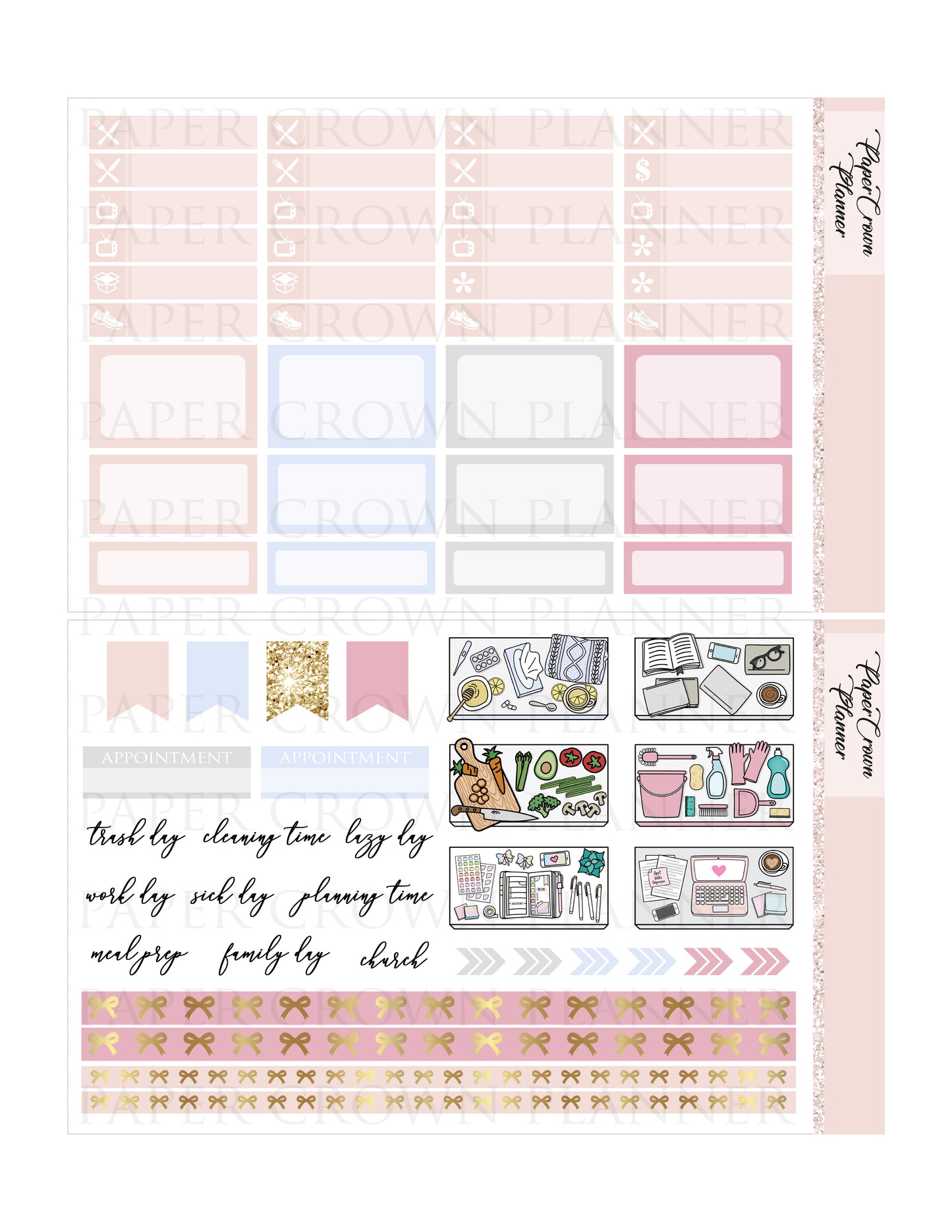 ENCHANTED // Weekly Planner Stickers