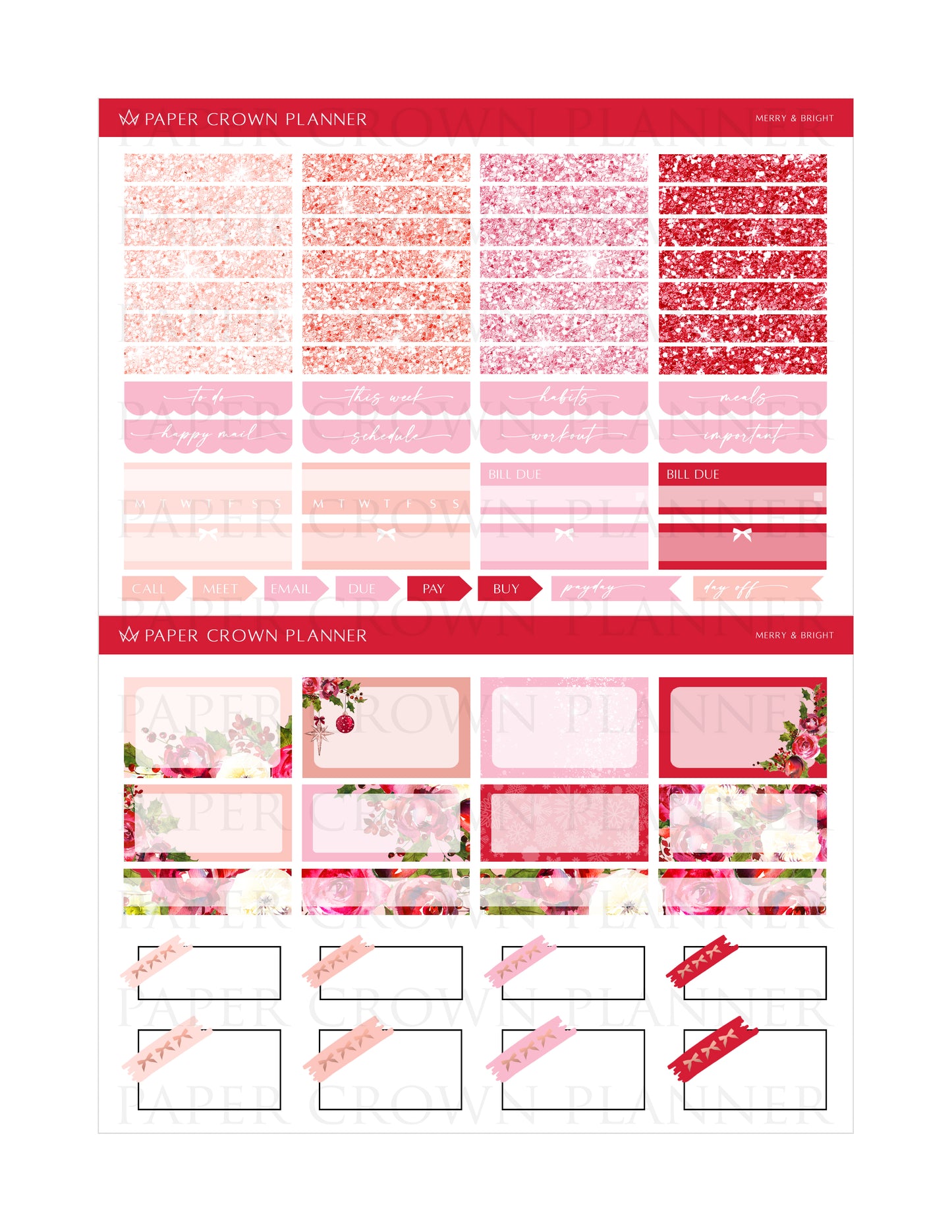 MERRY & BRIGHT // Weekly Kit