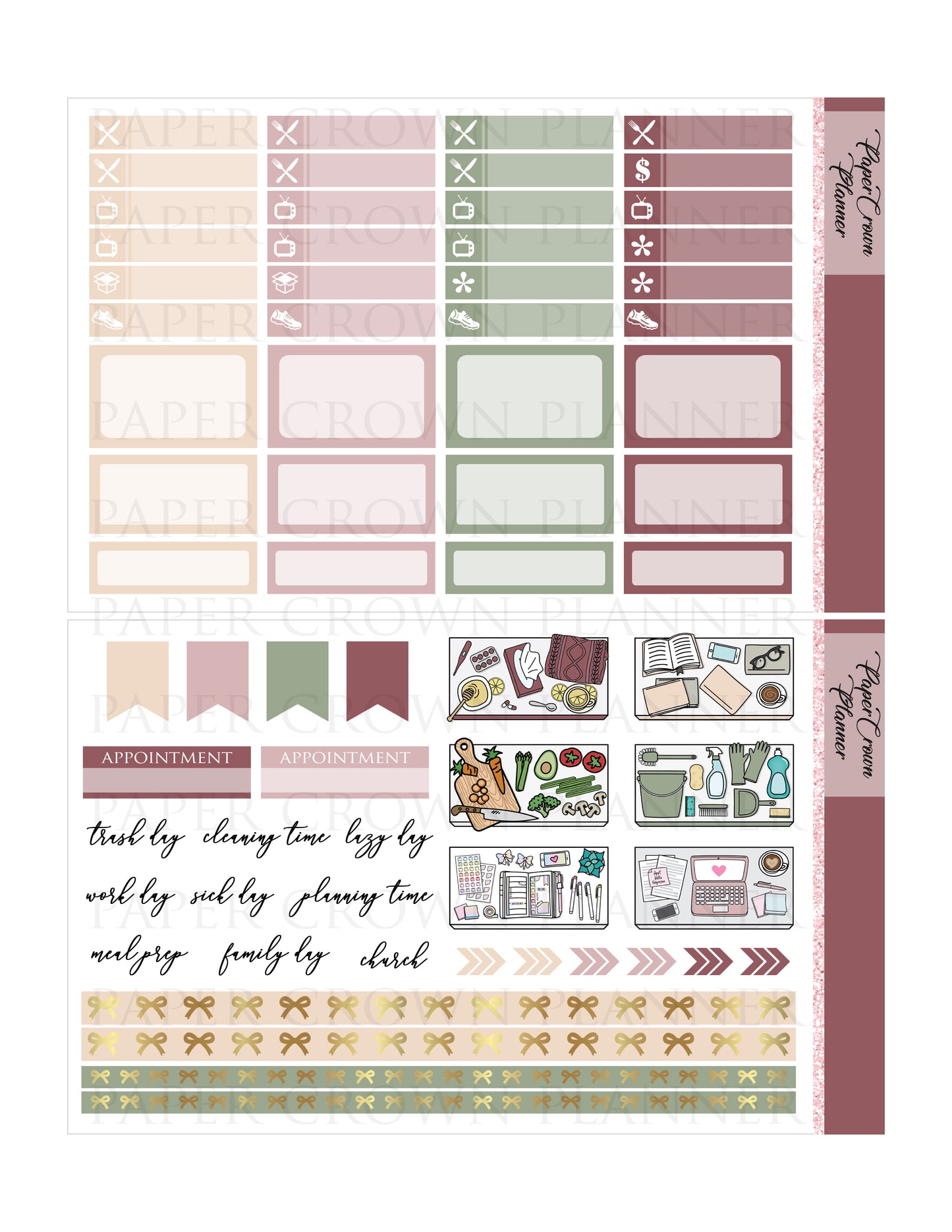 PRACTICAL MAGIC // Weekly Planner Stickers