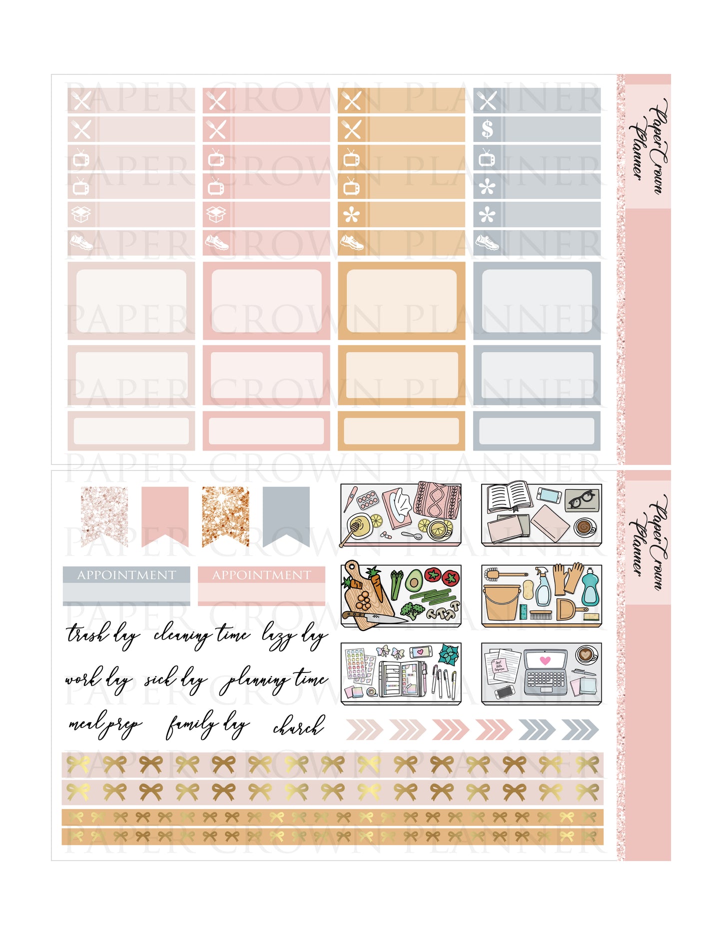 FLORAL FALL // Weekly Planner Stickers
