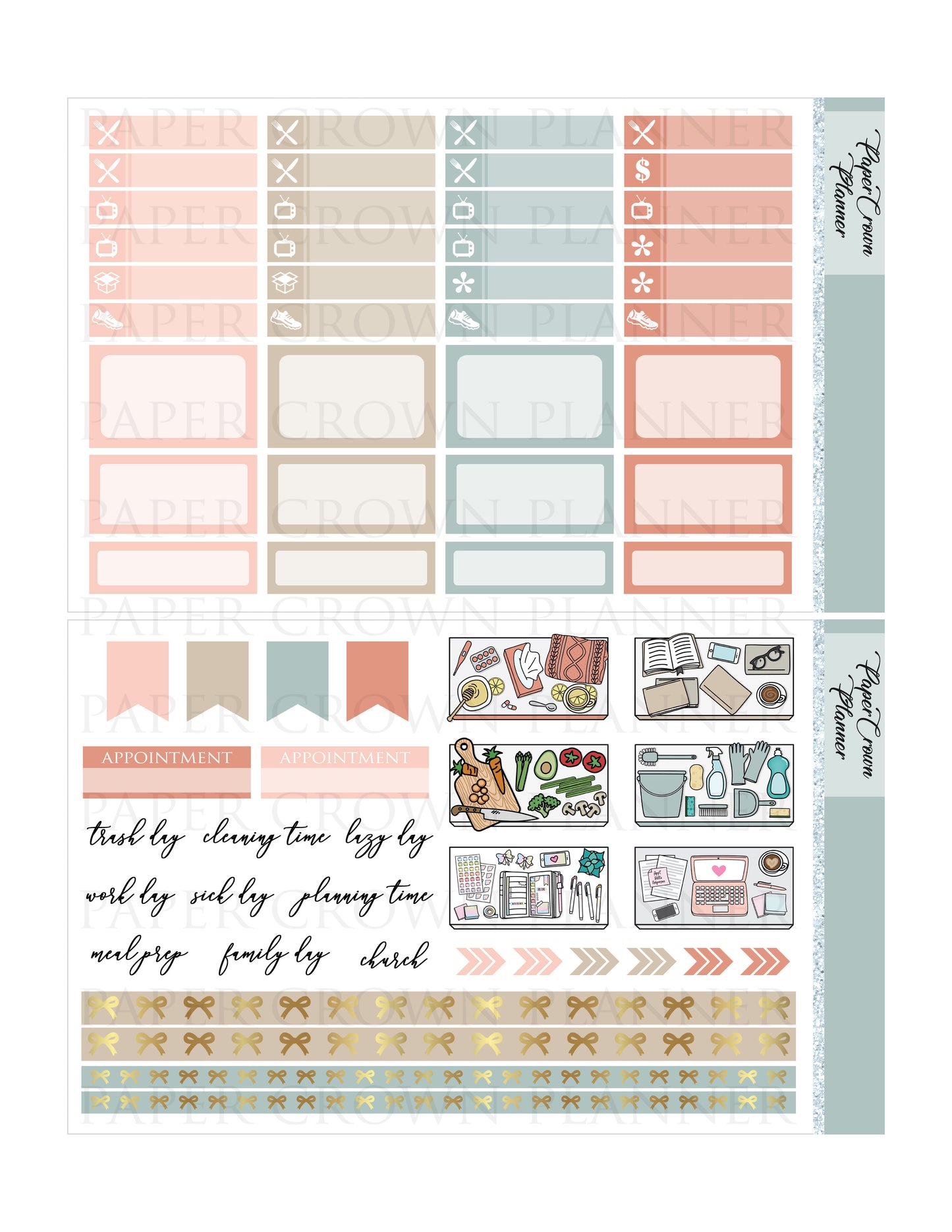 FALL MODE // Weekly Planner Stickers